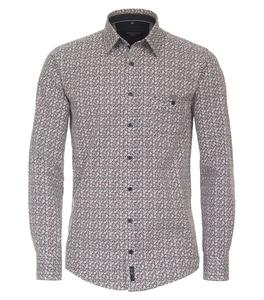 Рубашка CASAMODA Freizeit, темно красный