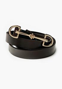 Ремень Massimo Dutti Belt, Dark Brown