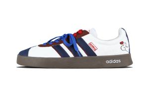 Adidas ВЛ Корт 2.0 Любовное признание амортизирующие износостойкие низкие скейтборд кроссовки унисекс сине-белые, цвет White