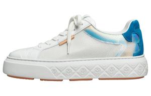 Кроссовки для скейтбординга женские, низкие, белые Tory Burch