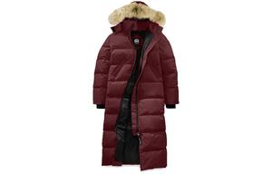 Женский пуховик Canada Goose, цвет berry red
