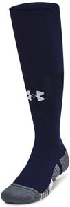 Under Armour Unisex UA Magnetico Grip Over-The-Calf Socks - носки с активируемым потом сцеплением, Midnight Navy-White
