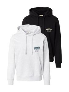Толстовка JACK & JONES JACK & JONES JORMEADOWS, Black/mottled white