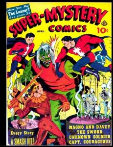 Super-Mystery Comics Vol.3 #4: Classic Golden Age Adventure Comic 1943 (CreateSpace Independent Publishing Platform)