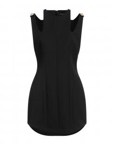 Мини-платье Balmain, черный