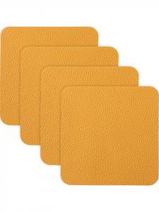 Erwin Müller Набор из 4 подставок под стаканы Lagoa в цвете карри