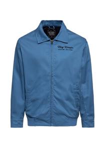 Байкерская куртка с кокеткой сзади kustom kulture King Kerosin, цвет sky