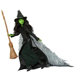 Детская кукла Mattel Wicked Deluxe Elphaba With Grimmerie doll, серый