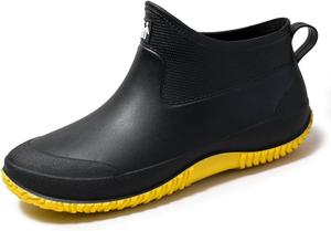 Резиновые сапоги, Нескользящие и удобные, резиновые сапоги для женщин, мужские резиновые сапоги, водонепроницаемые Generic, D