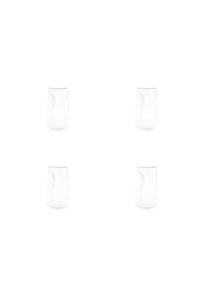 Бокал для лонг-дринов в полоску Riffel Mulex, transparent set mit 4 gläsern