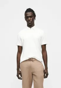 Поло-Рубашка slhfave structure Selected, Cloud Dancer