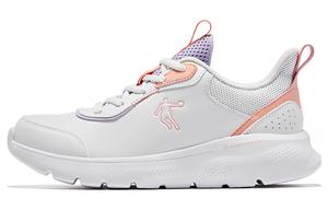 Кроссовки женские с низким верхом белые/розовые/фиолетовые Qiaodan