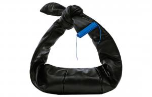 ZARA Коллаборация Кожаная Одноплечевая Сумка Женская Черная ADER ERROR