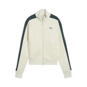 PUMA Куртка T7 Always On Short Track женская белая, Snow