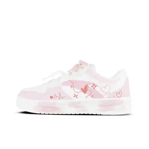 Расслабленные нескользящие, устойчивые к истиранию, легкие низкие скейтерские кроссовки unisex ANTA, белый