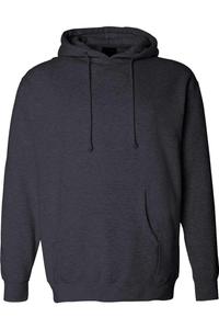 Толстовка с капюшоном Independent Trading Co. Heavyweight, цвет charcoal heather