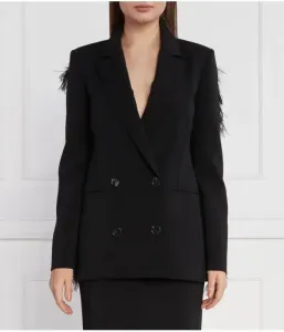 Элегантный жакет regular fit Patrizia Pepe, черный