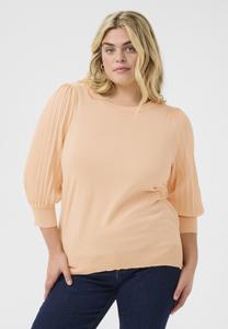 Джемпер Kaffe Curve LONI 3/4 SL, Peach Nectar/Orange