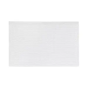 Хлопковый коврик для ванной Melody Graccioza, белый