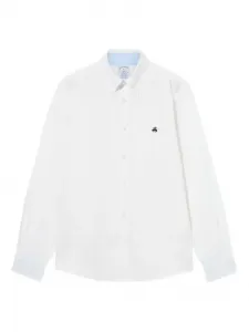 Рубашка с воротником на пуговицах Brooks Brothers, белый