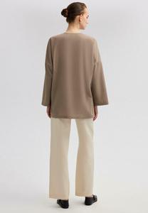 Блузка Button Detail Touché Privé, норка