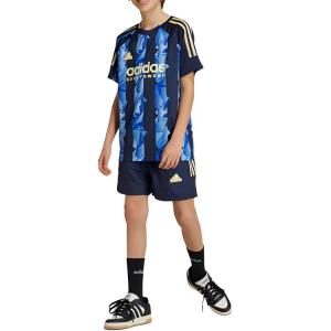 Футболка подростковая Legendary Ink Blue/Yellow Adidas, Legend Ink/Yellow