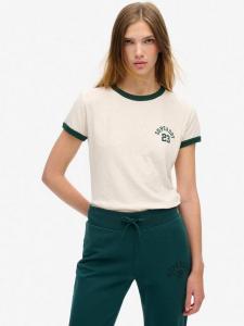 Футболка Athletic Essentials Ringer Superdry, Turtledove Cream