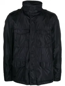 Ветровка с потайным капюшоном ASPESI, синий