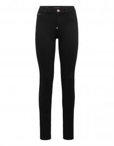 Джинсовые джеггинсы PHILIPP PLEIN, цвет blackout