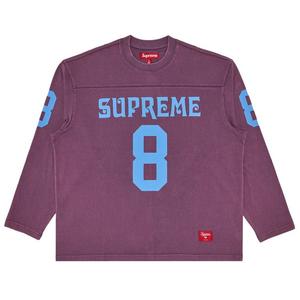 Топ Supreme Affiliated Long-Sleeve Football Top, Dusty Purple