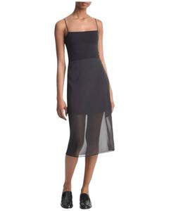 Черная облегающая юбка-карандаш Vince