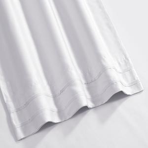 Комплект простыней из искусственного шелка Tribeca Living плотностью 300 нитей из бамбука с глубокими карманами, белый