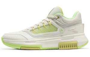 Баскетбольные кроссовки Tackle мужские с низким верхом Feather белые/лимонно-зеленые 361°