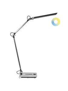 Beliani Офисные светильники AQUILA серебристо-черного цвета - (Ш) 20 x (В) 107 x (Д) 20 см