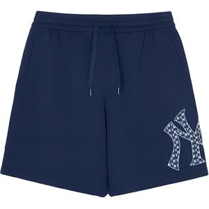 MLB Нью-Йорк Янкиз монограмма Big Lux 6/6 повседневные шорты унисекс Marine Blue