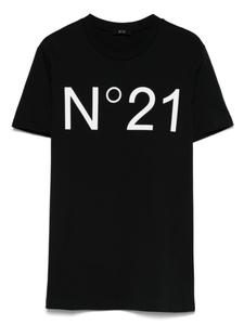 Nº21 Детская футболка с логотипом Nº21 Kids, черный