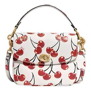 COACH Кожаная сумка Касси через плечо