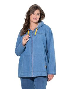 LAURASØN Куртка из синей джинсовой ткани