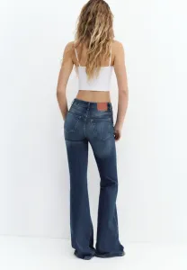 Расклешенные джинсы Pull&Bear, Dark Blue