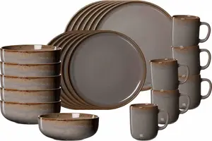 Набор столовых приборов Malaga из 24 предметов - серый Ritzenhoff & Breker