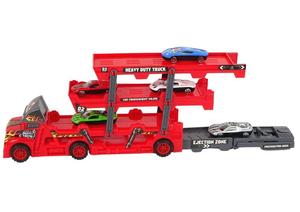 Большой 3-этажный складной автоэвакуатор с пусковой установкой Lean Toys