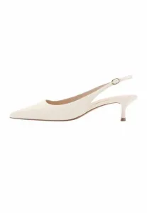 Классические каблуки Mango, Off-White