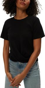 Футболка Michael Stars Hollis Criss Cross Tee, черный