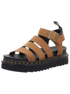 Коричневые сандалии Dr. Martens