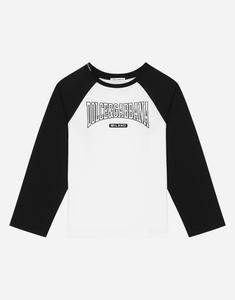 Джерси-футболка с логотипом Dolce&Gabbana, мультиколор