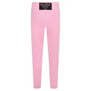 Леггинсы узкого кроя Guess, розовый