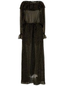 BODE платье миди Stadium, черный