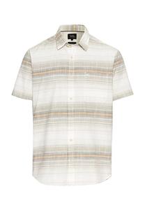 Повседневная рубашка стандартного кроя с коротким рукавом и воротником-стойкой Camel Active, цвет 65 sunflower