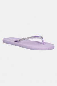 Шлепанцы Flip Flop Rhinestone с камнями Guess, фиолетовый
