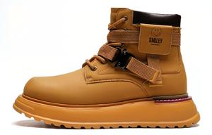 Короткие ботинки Мартин мужские SMILEY, оранжево-желтые